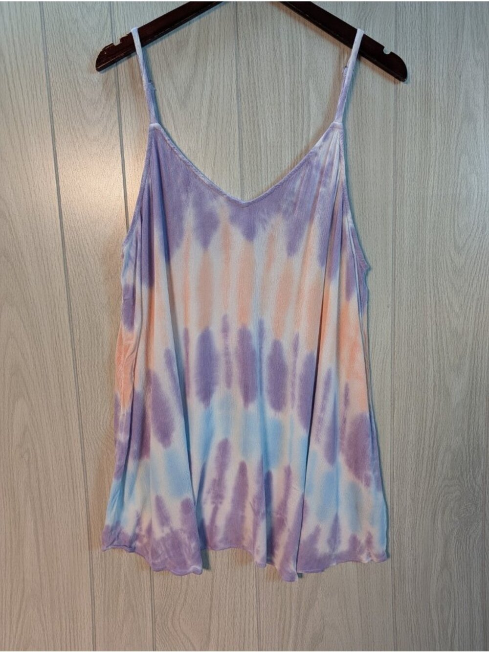 Torrid Tie Dye Rayon Swing Cami Tank Top Women’s Plus Size 3 3X 3XL Comfy